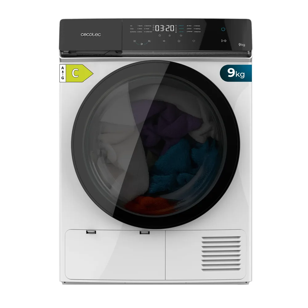 Cecotec Sèche-linge pompe à chaleur 9 kg XMS9