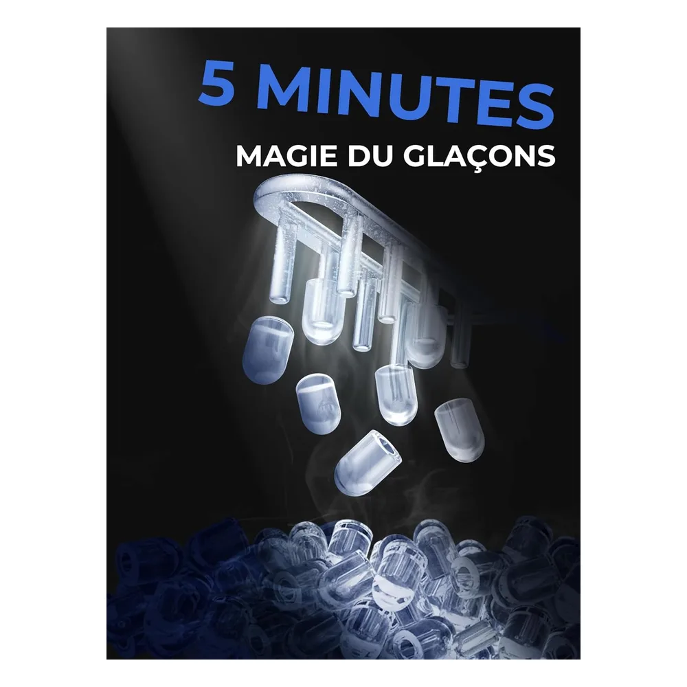 FOHERE Machine à glaçons X5Y8