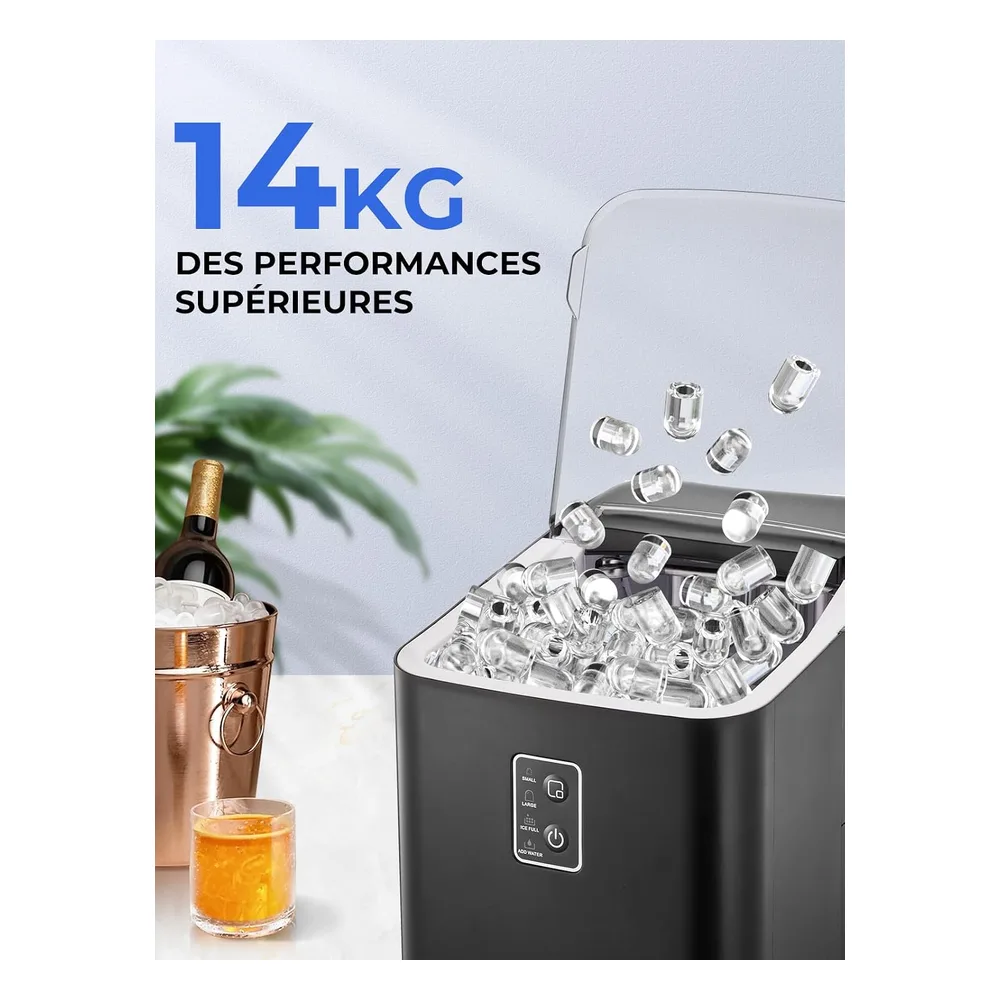 FOHERE Machine à glaçons X5Y8