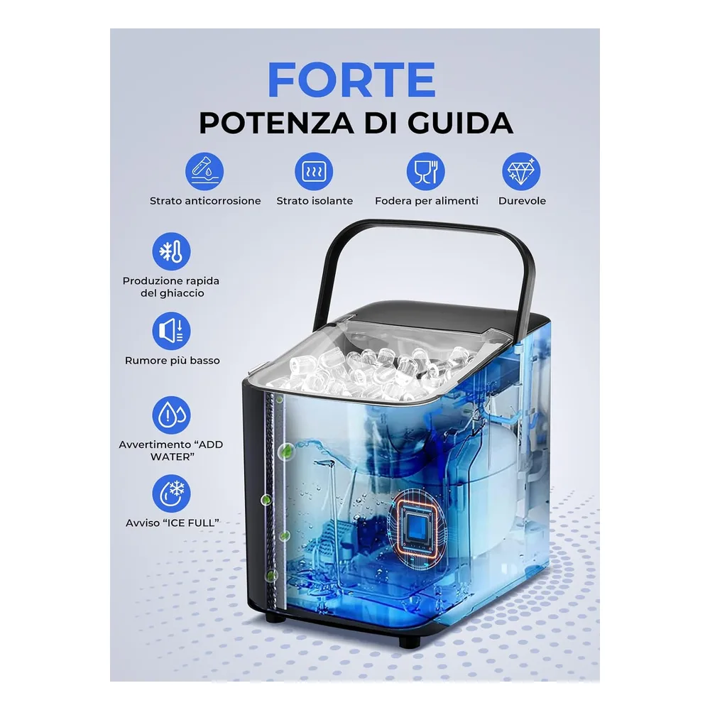 FOHERE Machine à glaçons X5Y8