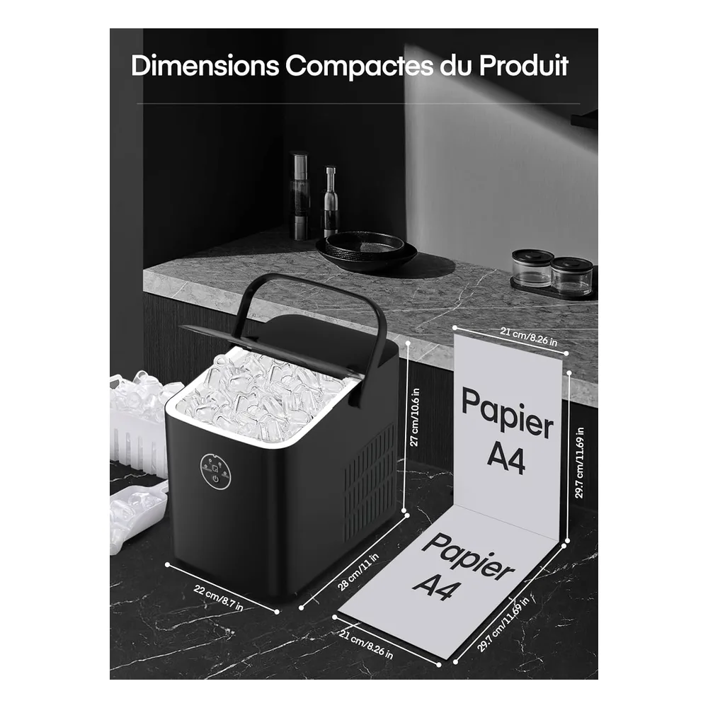 FOHERE Machine à glaçons