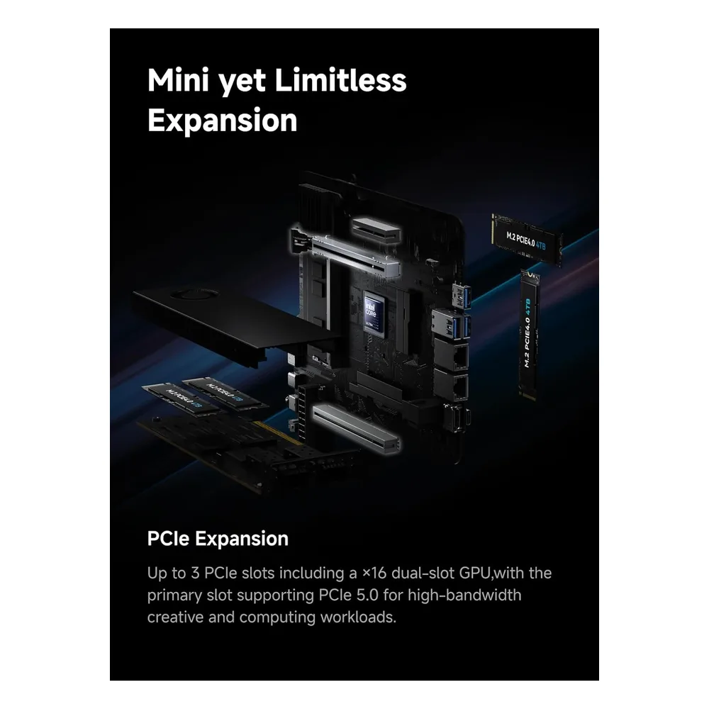 MINIS FORUM Mini PC 25GbE+10GbE+2.5GbE