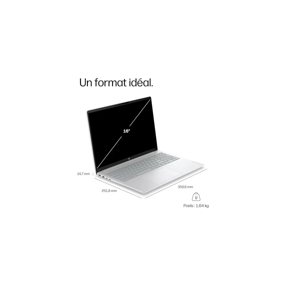 HP PC portable 512 Go 16-by0003sf