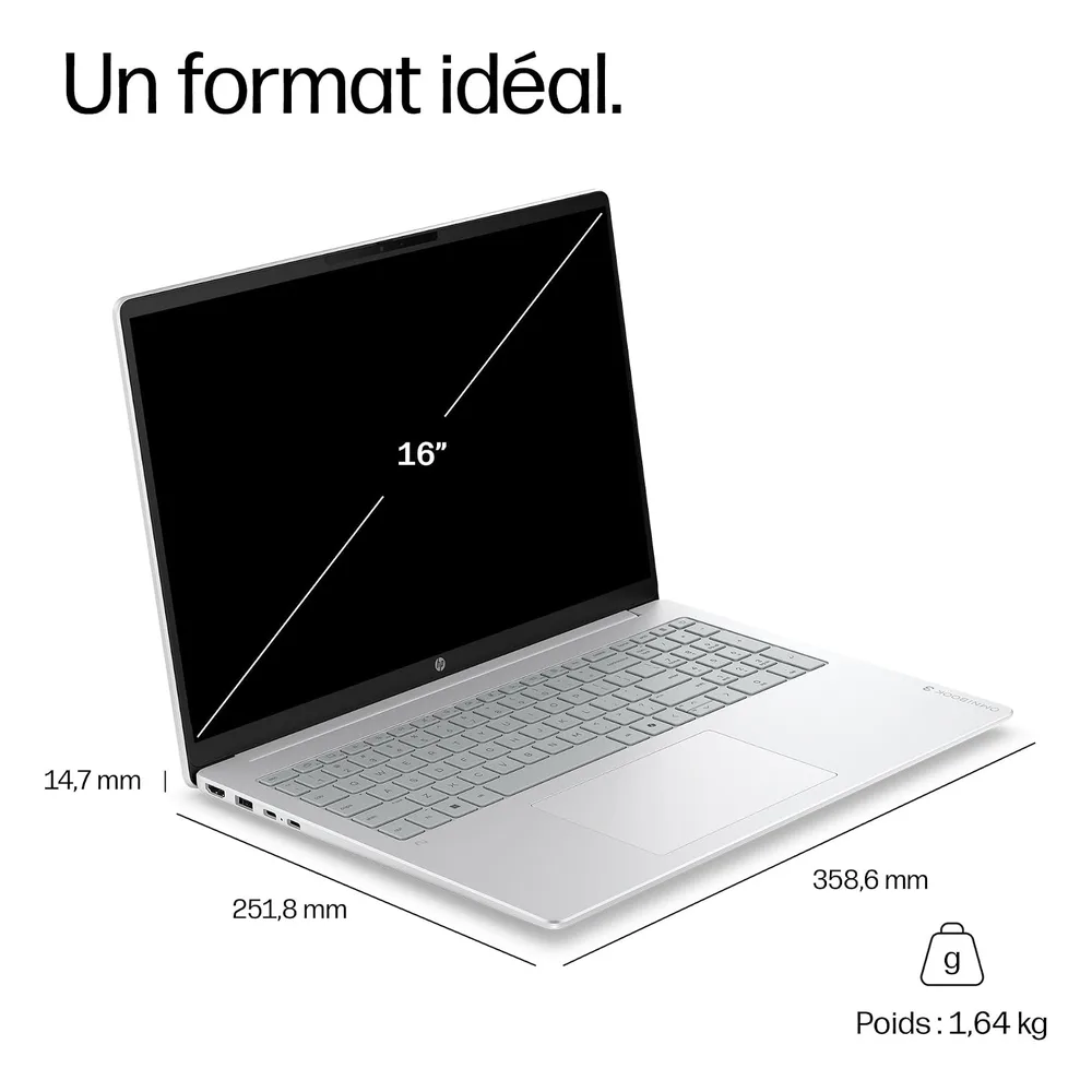 HP PC portable 16 Go 16-by0000sf