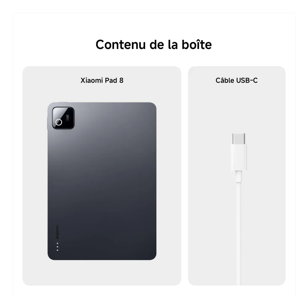 Xiaomi Tablette 256 Go 8+256GB