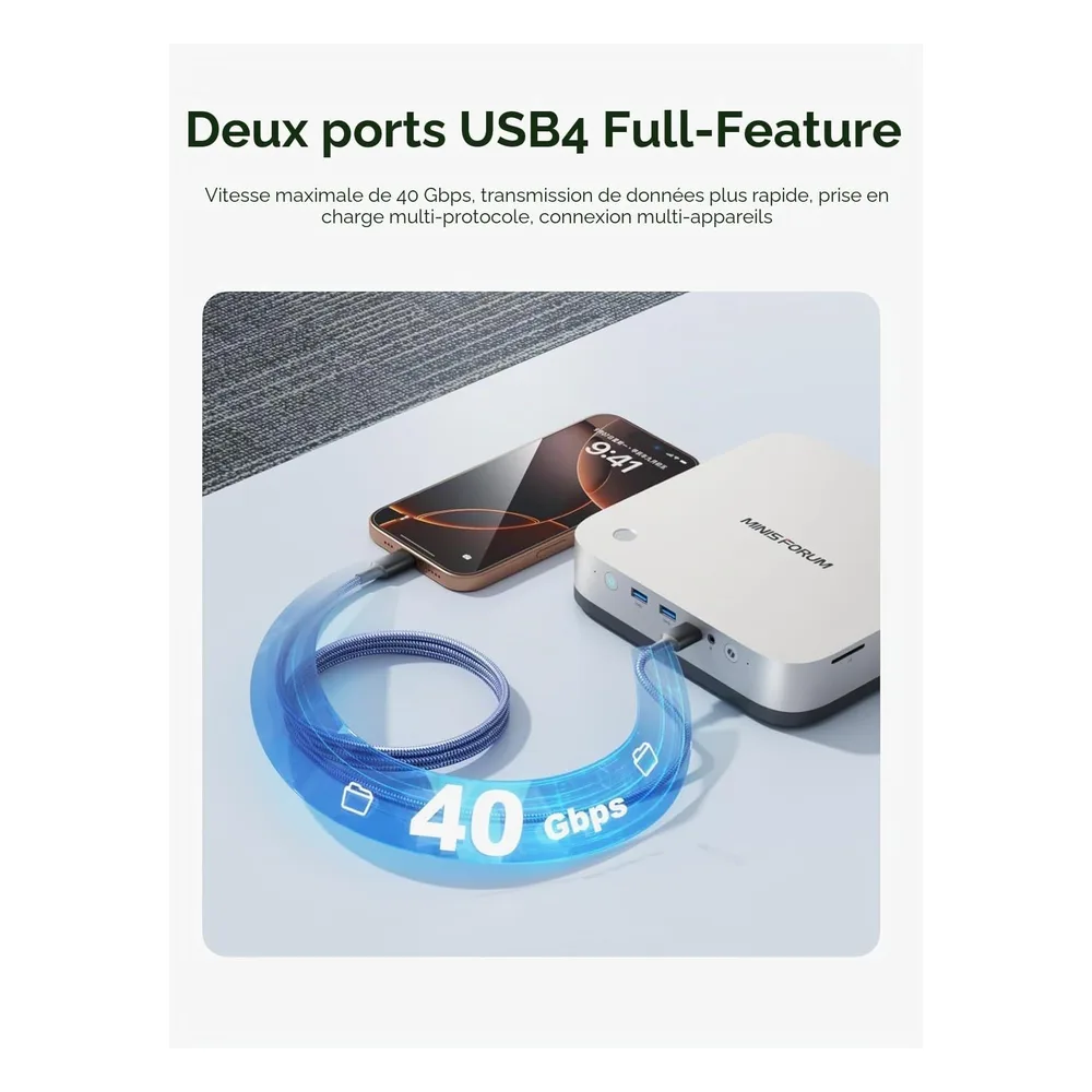 MINIS FORUM Mini PC HX370