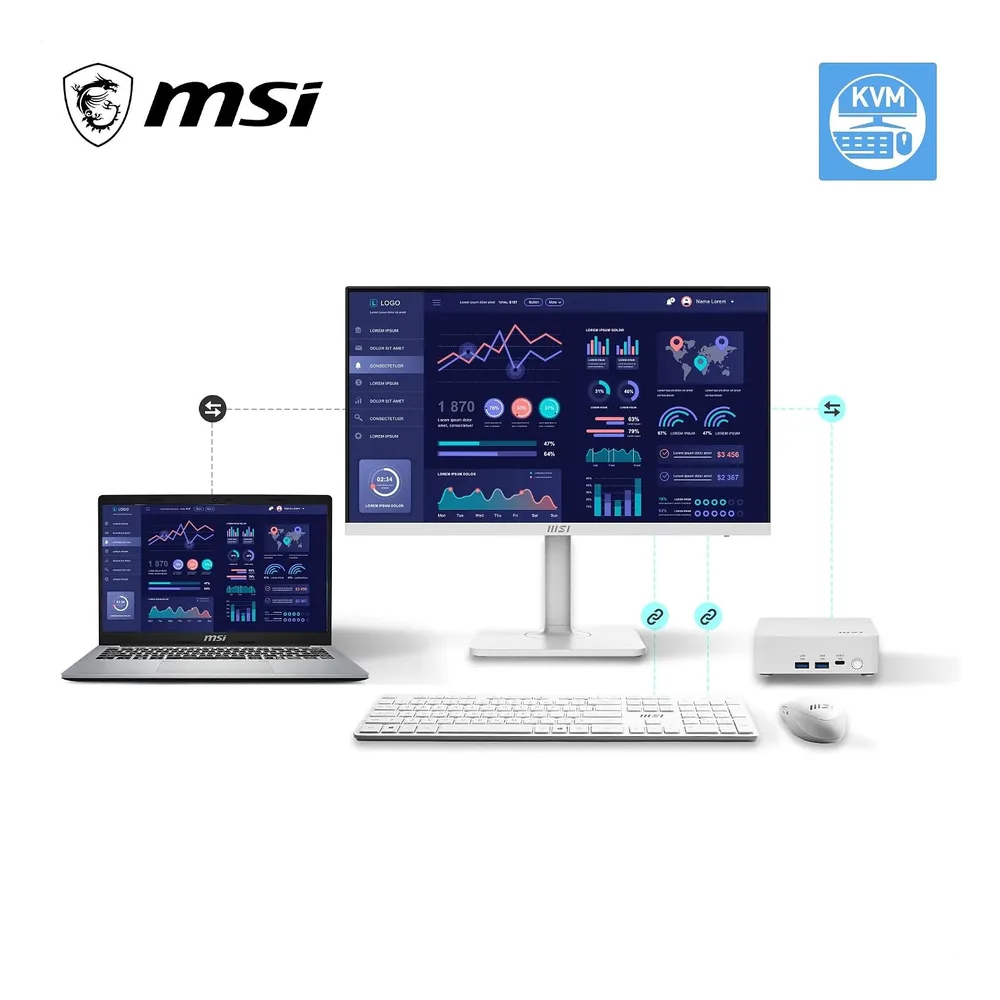 MSI Écran PC 23.8" 241PHW