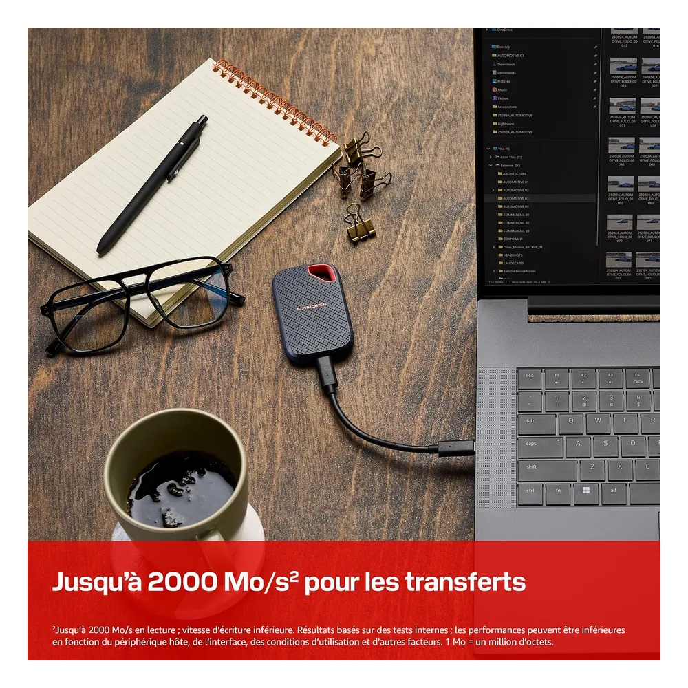 SanDisk SSD 1 To 2000MB