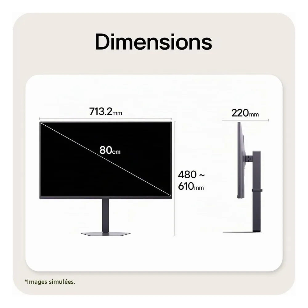 LG Écran PC gaming 32" 200Hz