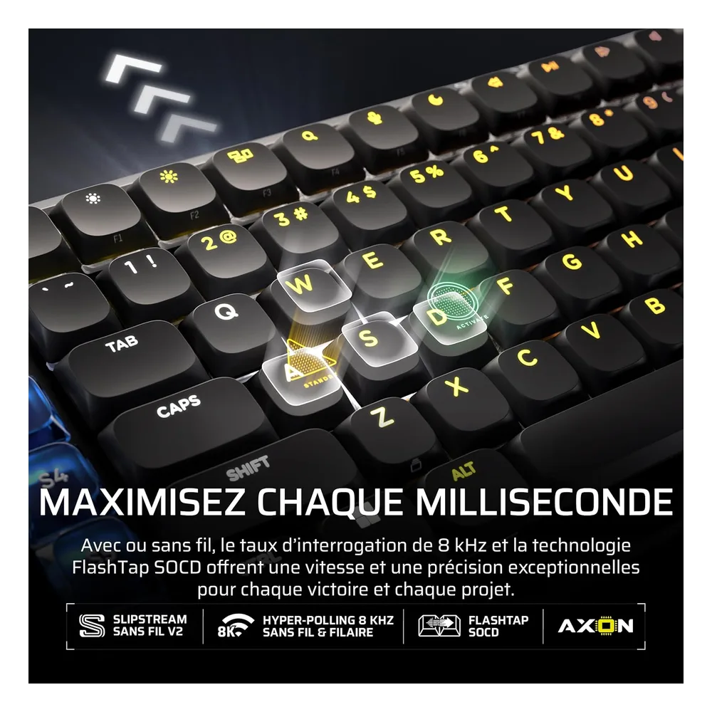 Corsair Clavier gaming 8000Hz