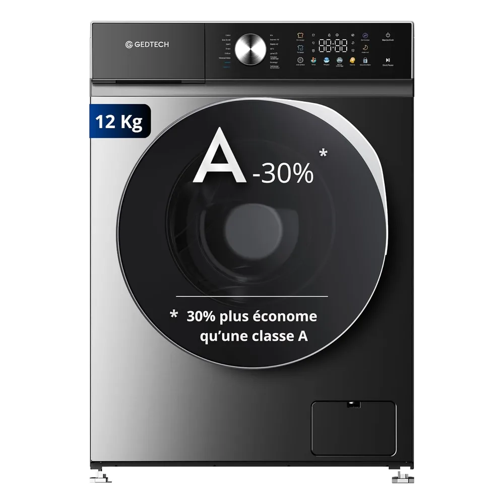 GEDTECH Lave-linge 12 kg GLLPS121400DG