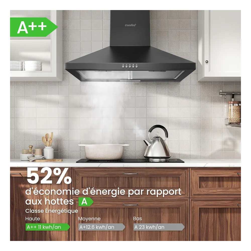 Comfee Hotte CH60A17EM400B-EU