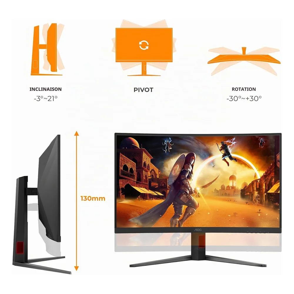 AOC Écran PC 32" 260Hz