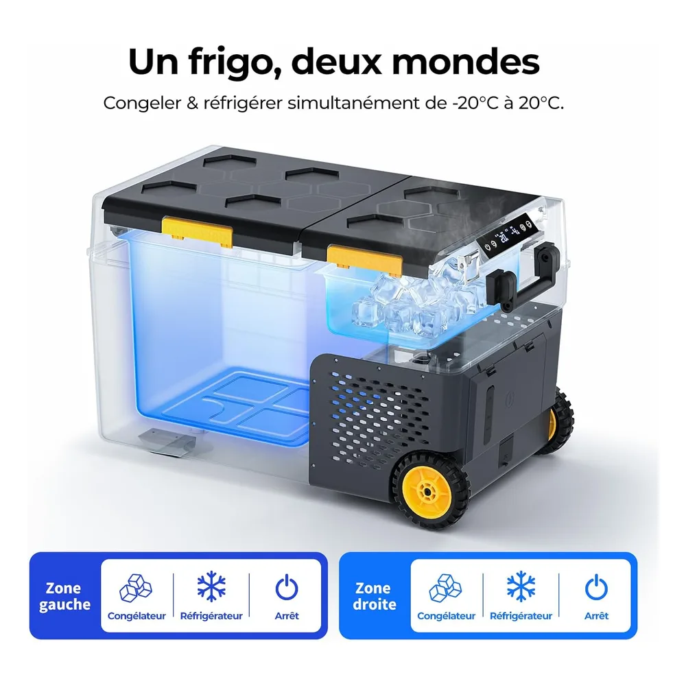 BougeRV Réfrigérateur 49 L
