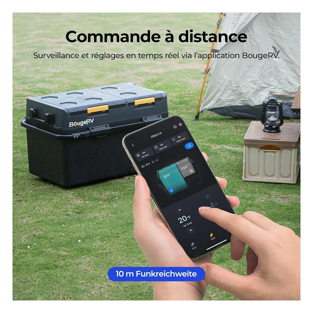 BougeRV Réfrigérateur 49 L