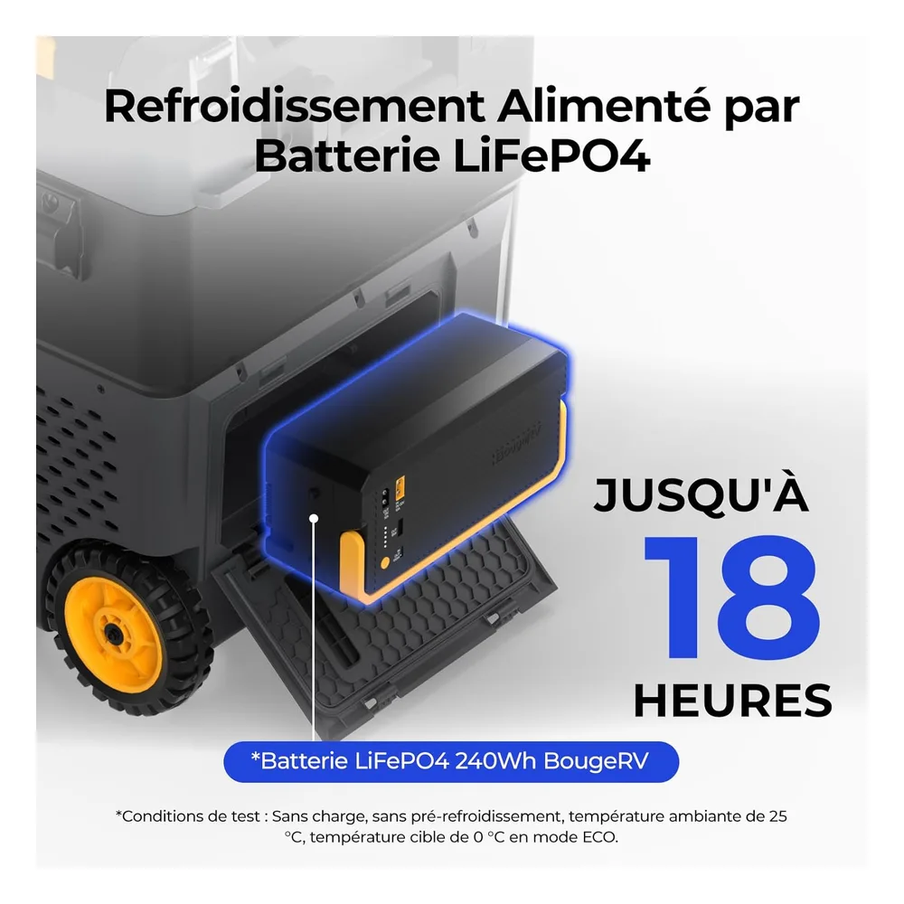 BougeRV Réfrigérateur 49 L