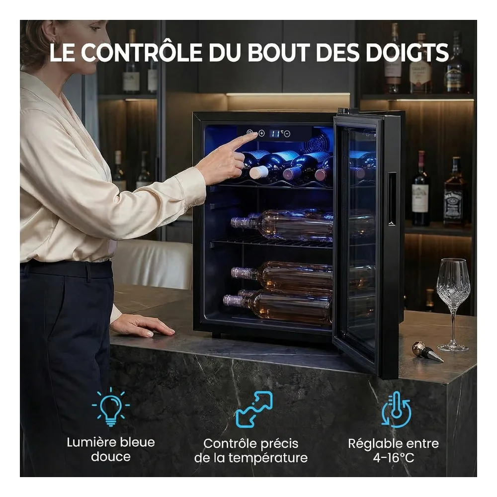 HOMCOM Cave à vin ZH36