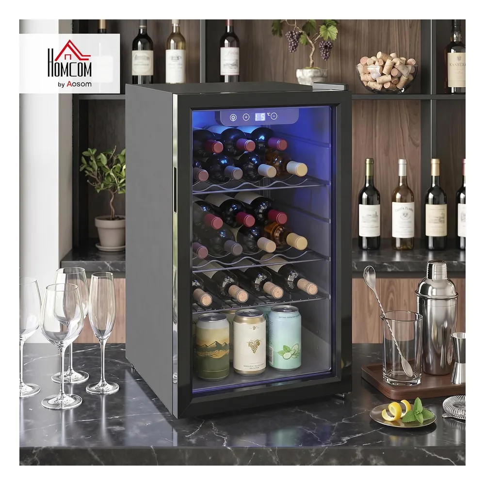 HOMCOM Cave à vin SL6G