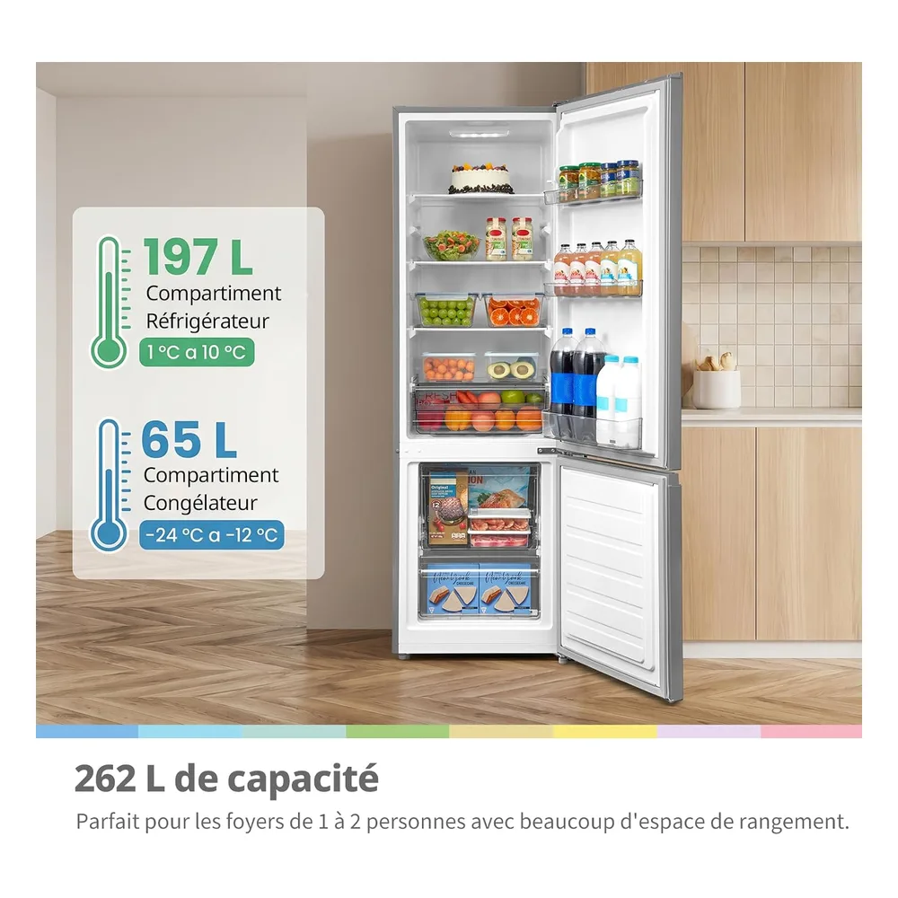 Comfee Réfrigérateur 262 L