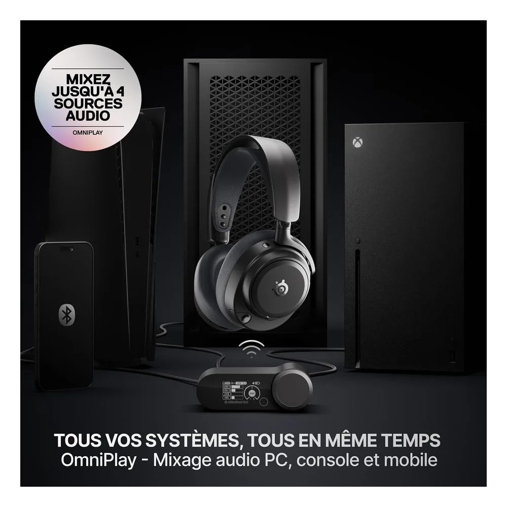 SteelSeries Casque gaming 96kHz