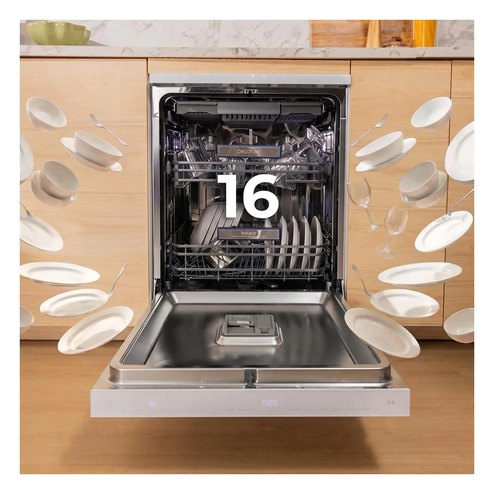 Cecotec Lave-vaisselle 16 couverts 72GY