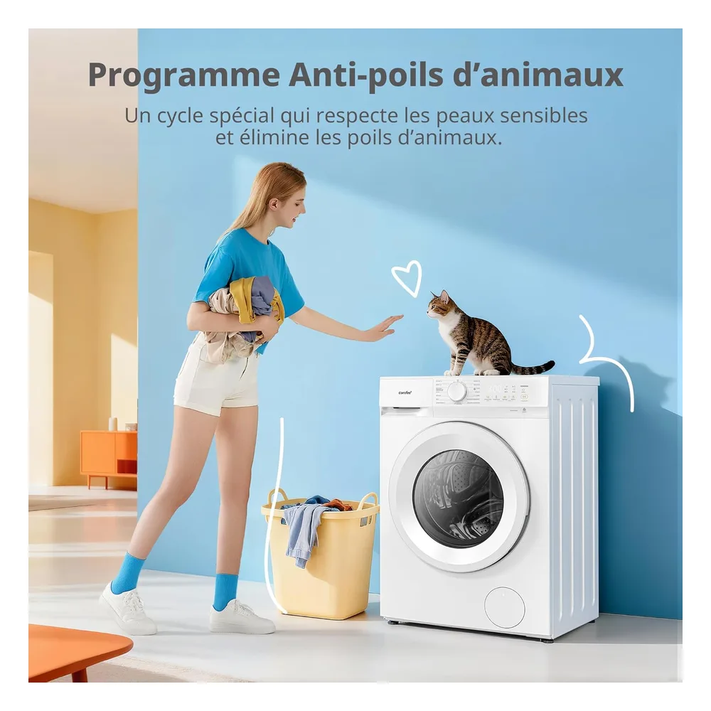 Comfee Lave-linge 8 kg CF08EWP05W