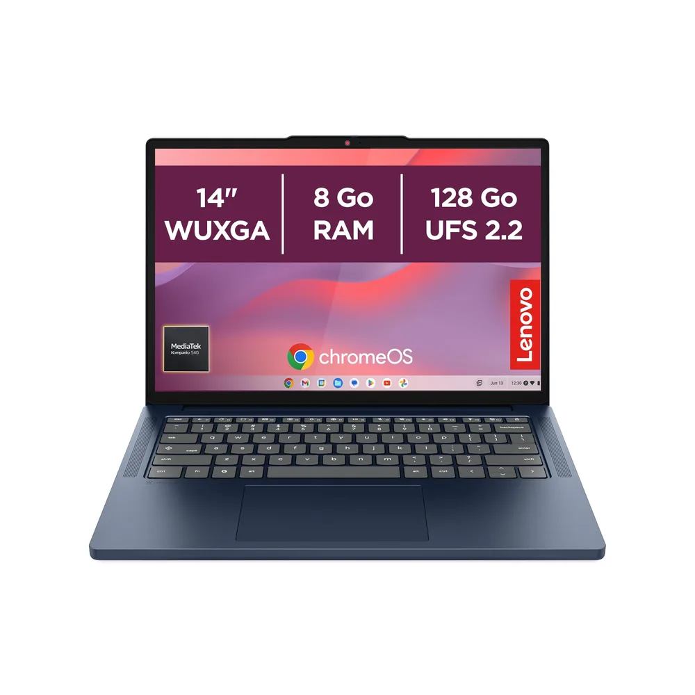 Lenovo Chromebook 128 Go Mali-G57