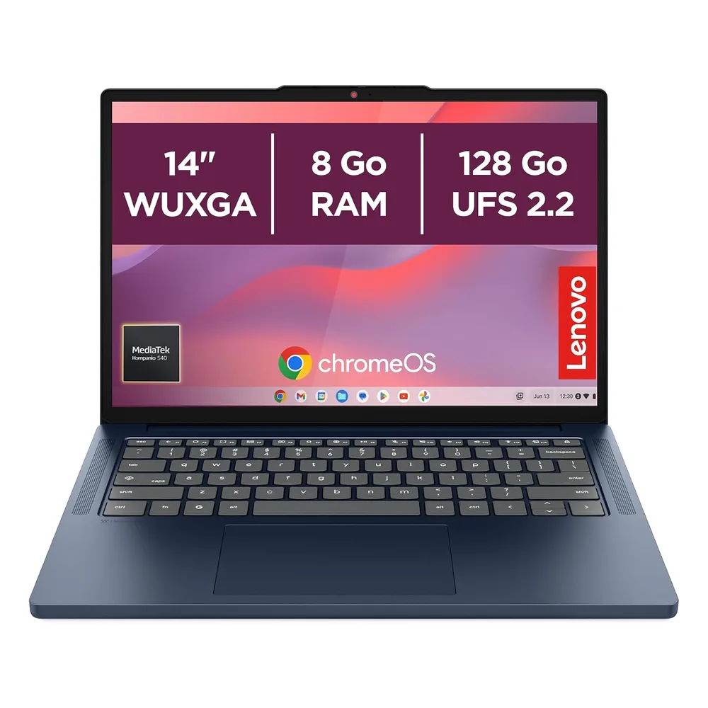 Lenovo Chromebook 128 Go Mali-G57