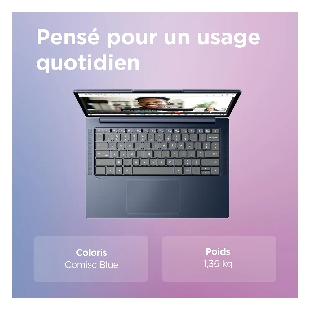 Lenovo Chromebook 128 Go Mali-G57