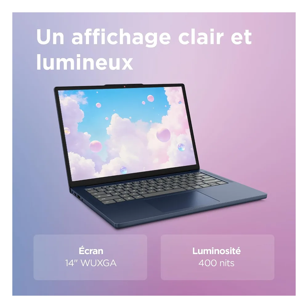Lenovo Chromebook 128 Go Mali-G57