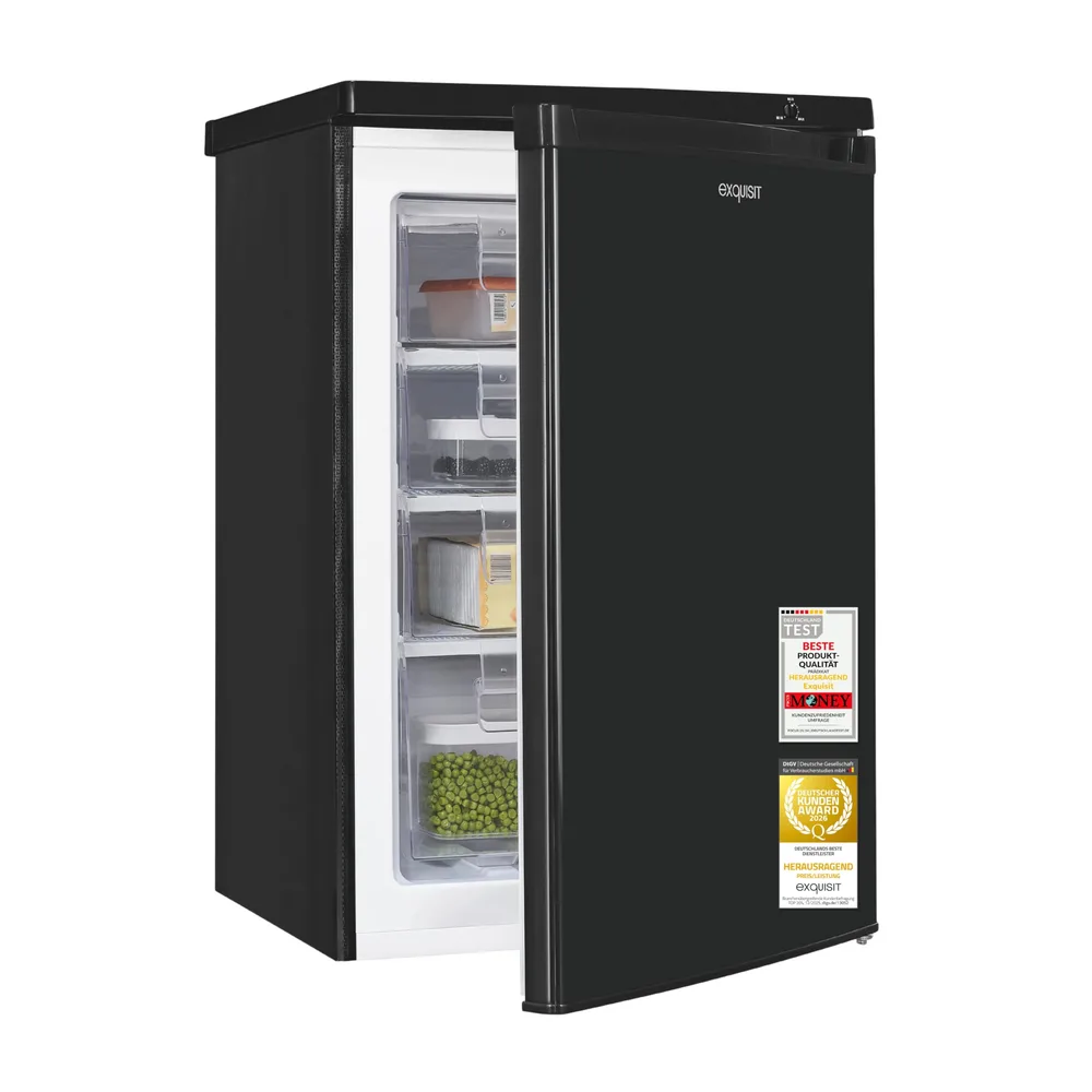 Exquisit Congélateur 91 L GS512-040E