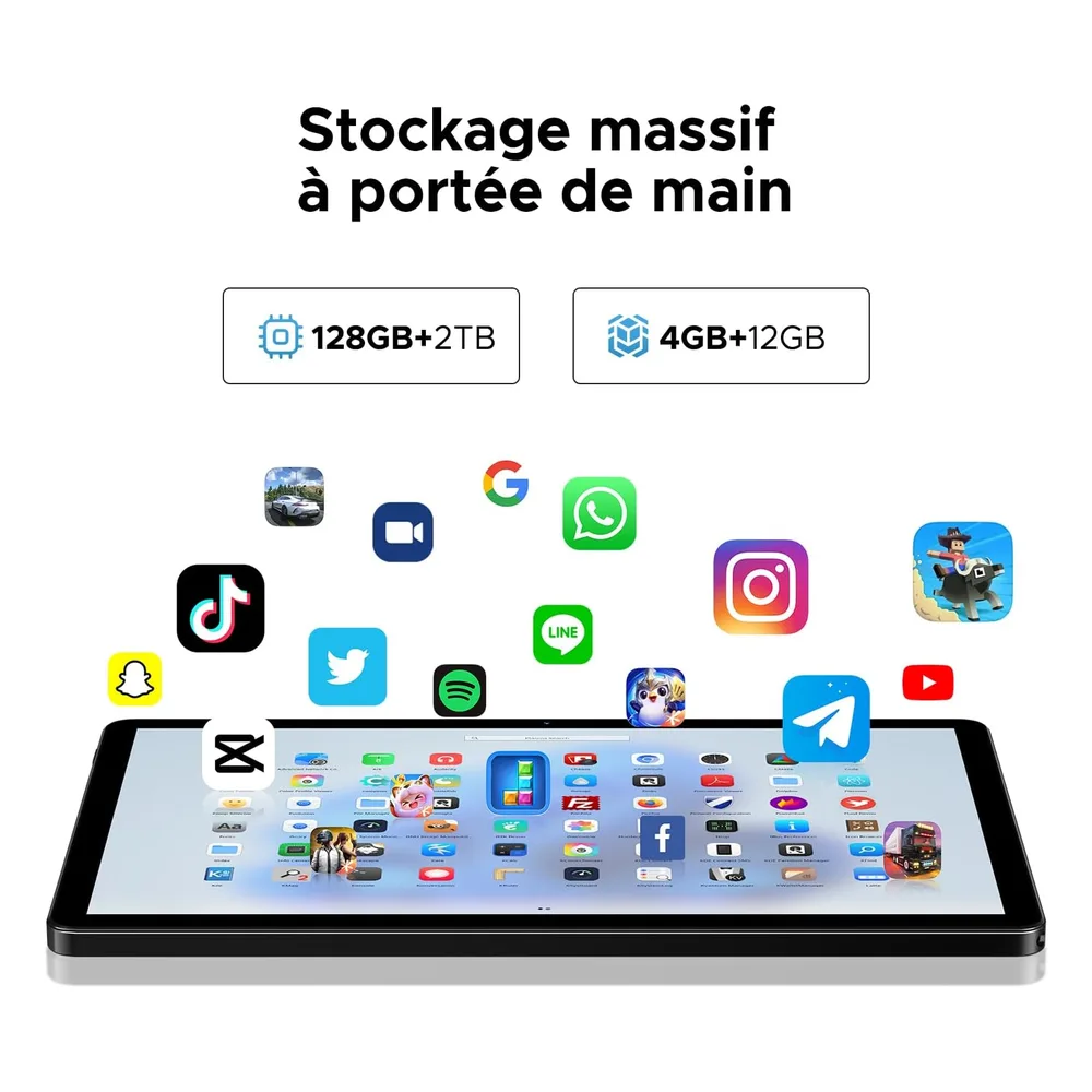 Doogee Tablette RAM+128GB