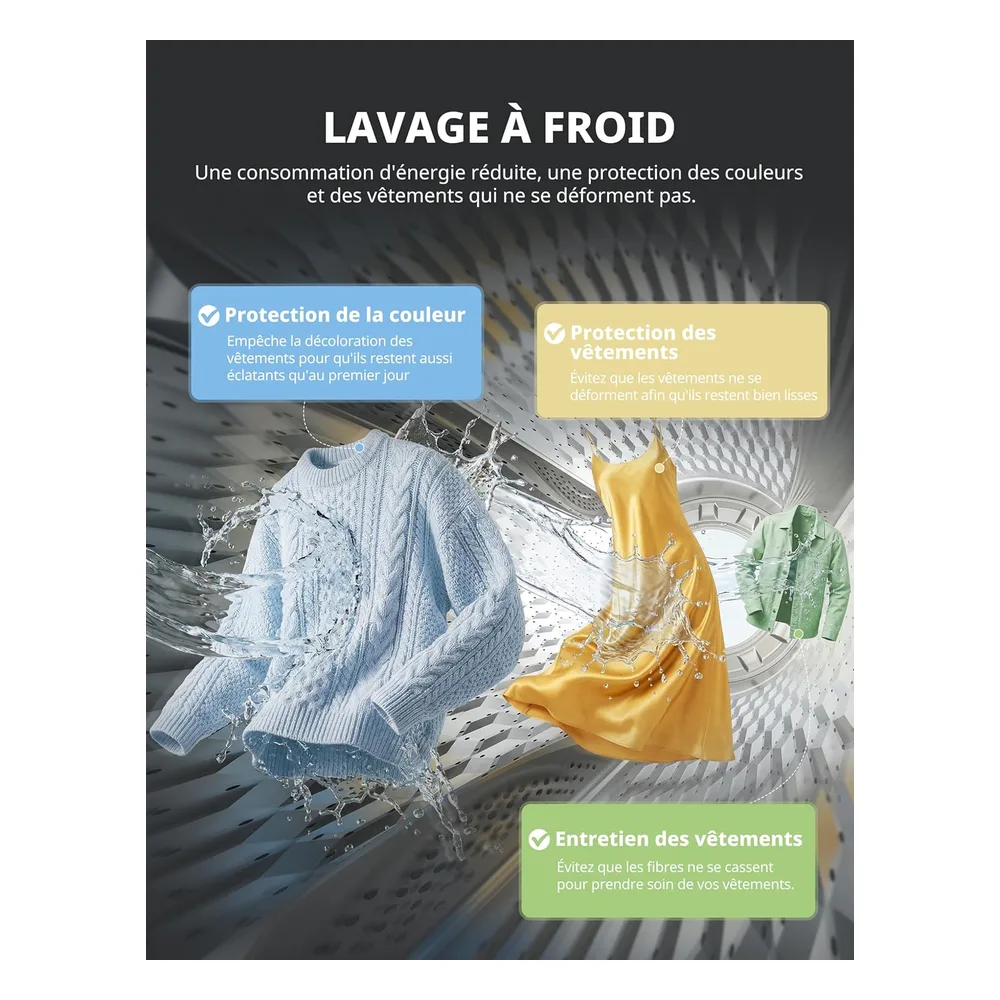 Comfee Lave-linge 12 kg CF12EWA01W