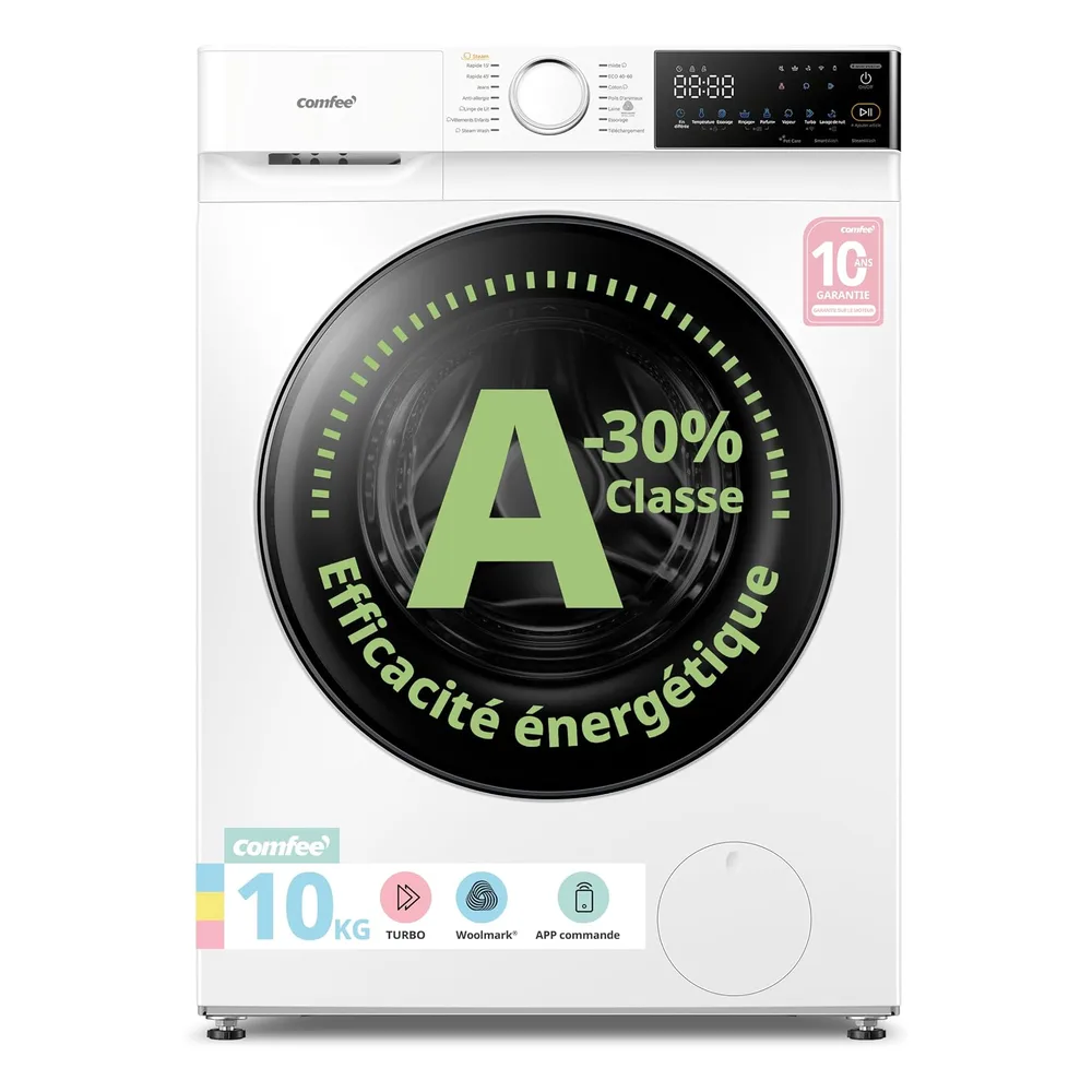 Comfee Lave-linge CF10EWP07W