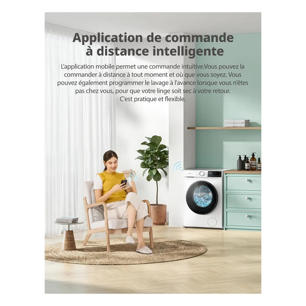 Comfee Lave-linge CF10EWP07W