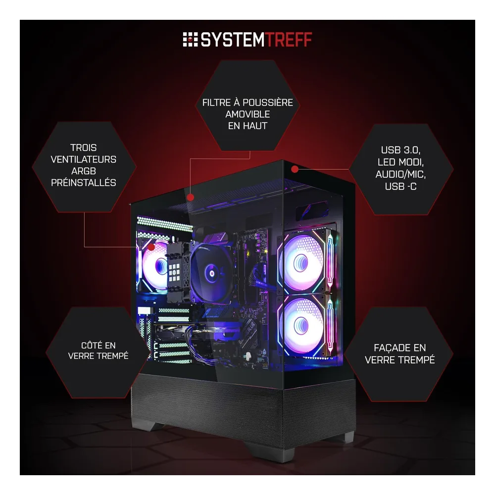 SYSTEMTREFF PC de bureau Y9KN