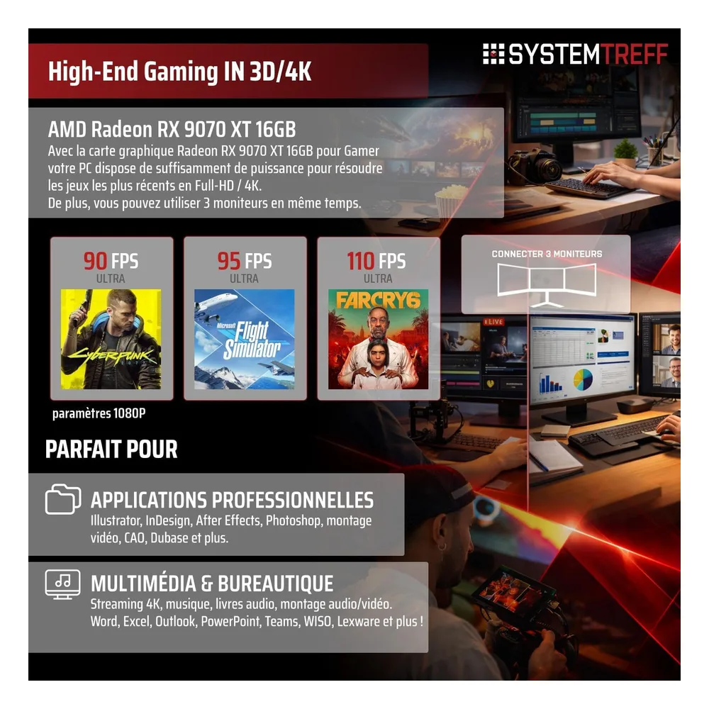 SYSTEMTREFF PC de bureau Y9KN