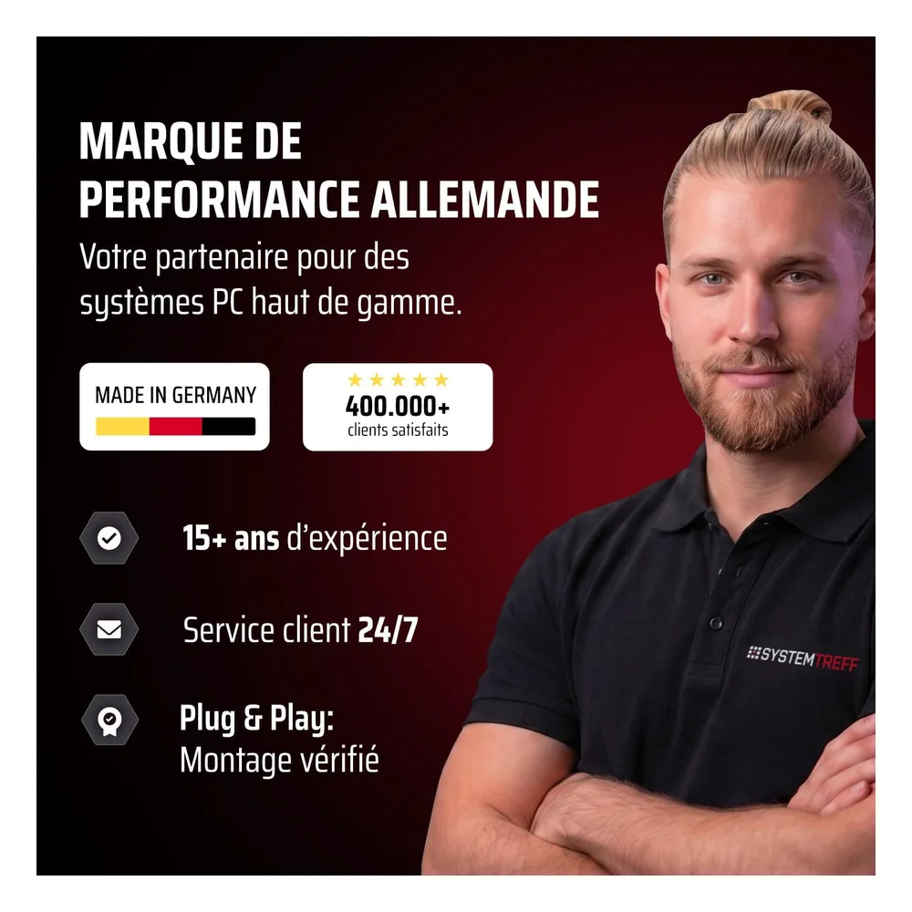 SYSTEMTREFF PC de bureau STSG