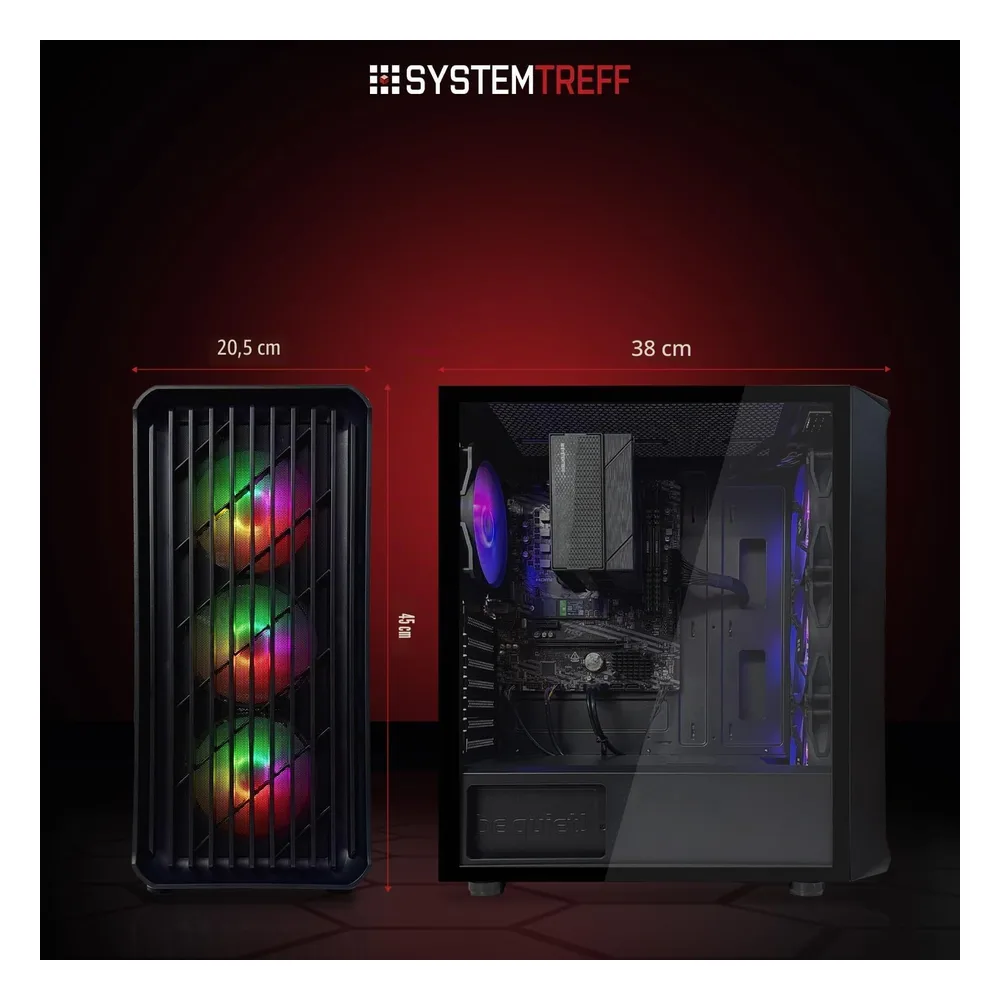 SYSTEMTREFF PC de bureau PLRF