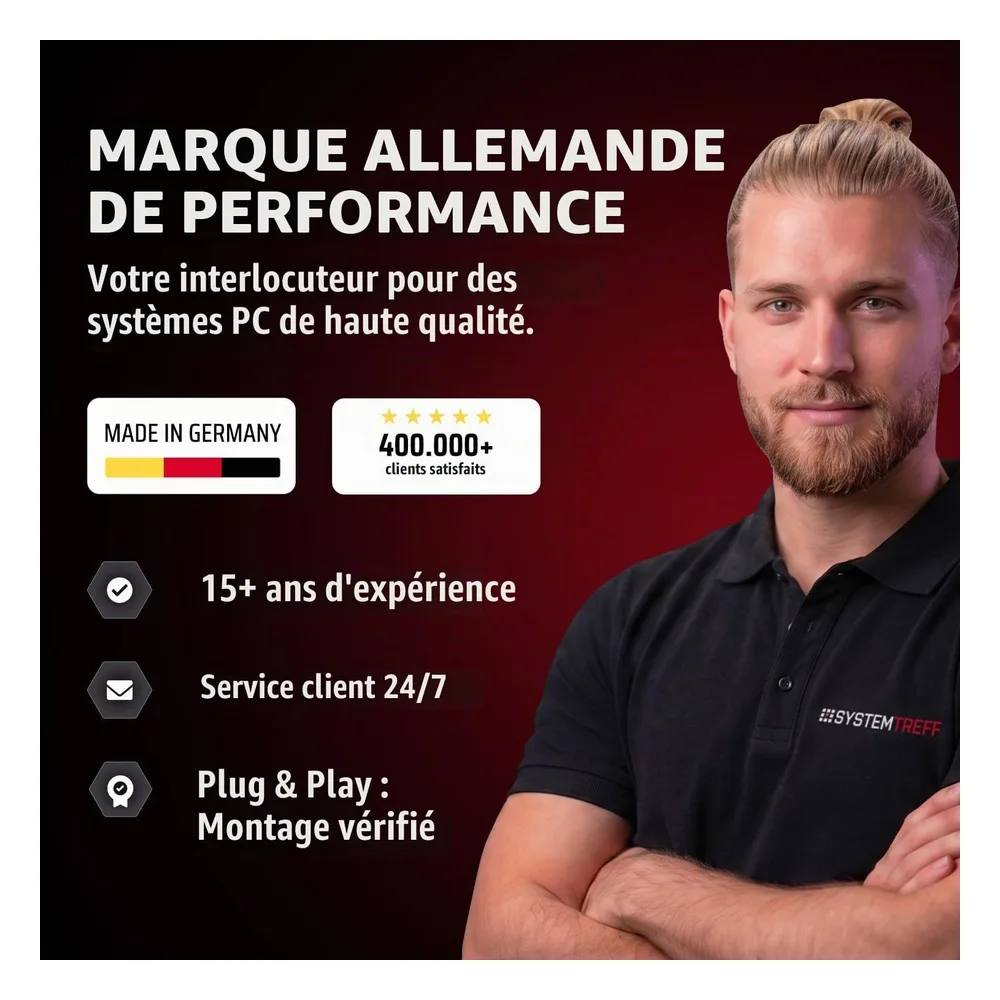 SYSTEMTREFF PC de bureau KQ22