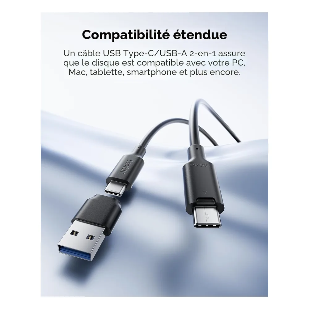 Lexar SSD 512 Go 1050MB