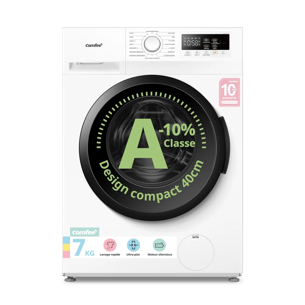 Comfee Lave-linge 7 kg CFP01EW70W