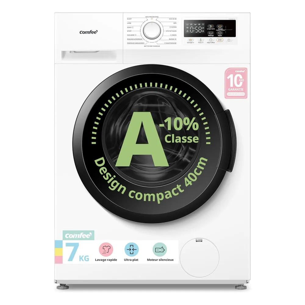 Comfee Lave-linge 7 kg CFP01EW70W
