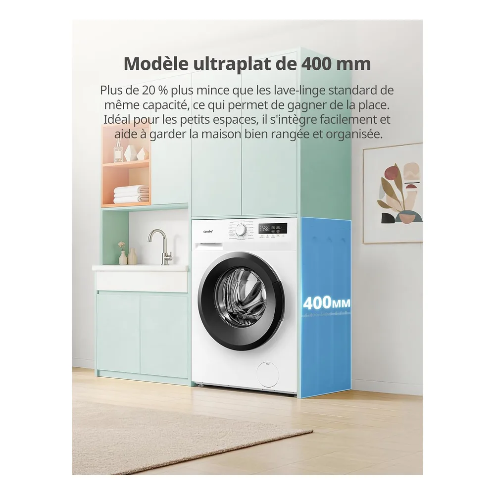 Comfee Lave-linge 7 kg CFP01EW70W