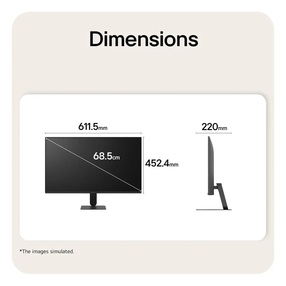 LG Écran PC 27"