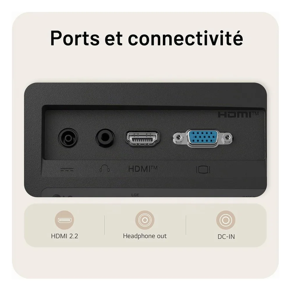 LG Écran PC 27"