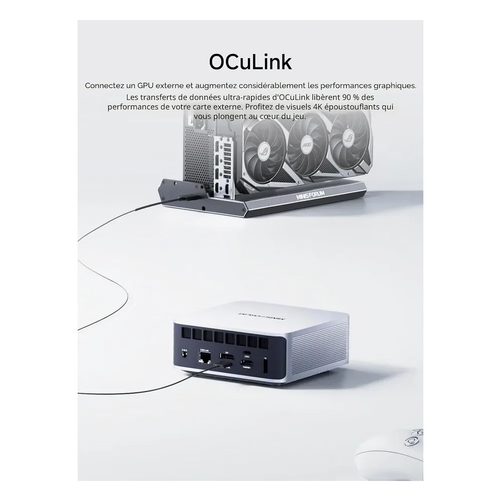 MINIS FORUM Mini PC 4K@120Hz