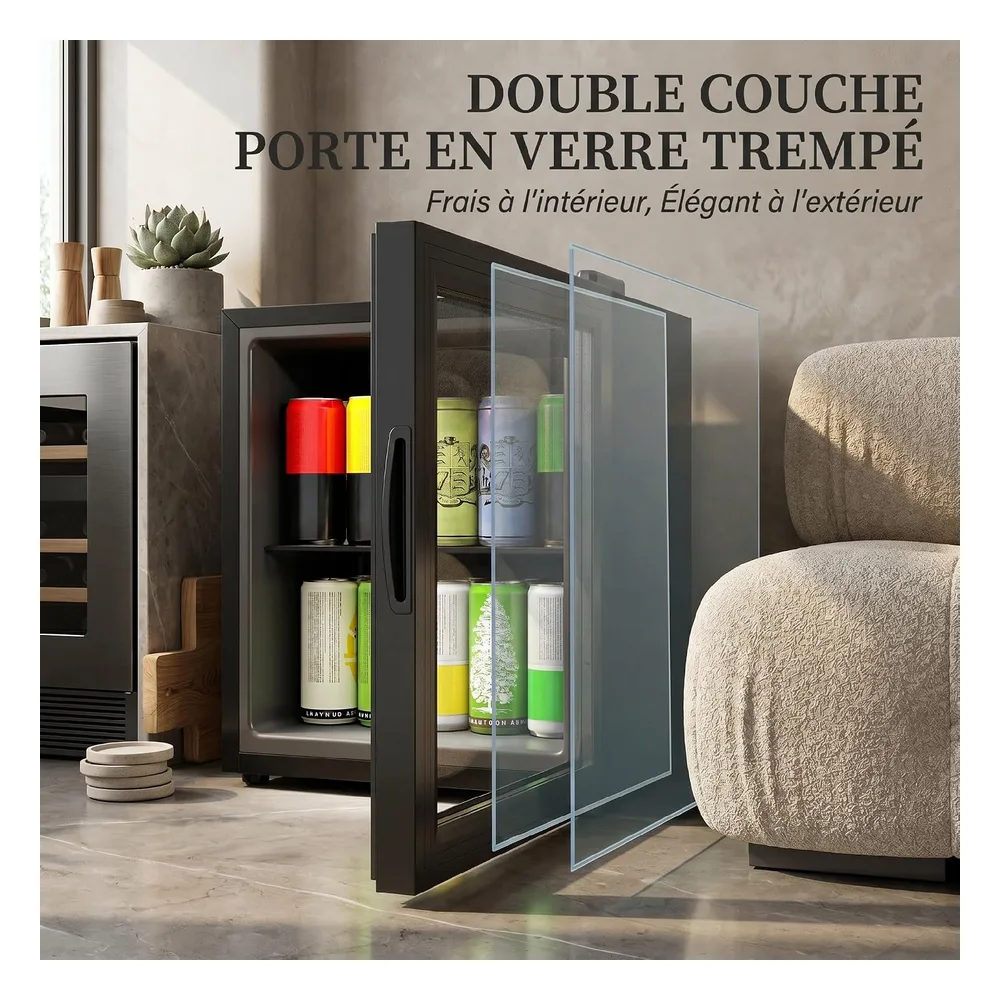 HOMCOM Réfrigérateur 46 L