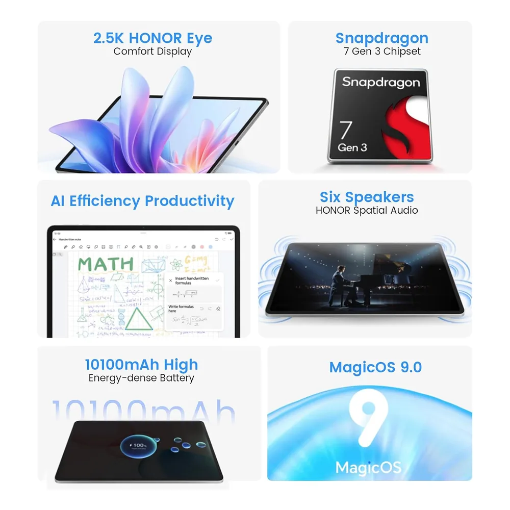 HONOR Tablette 256 Go 256GB