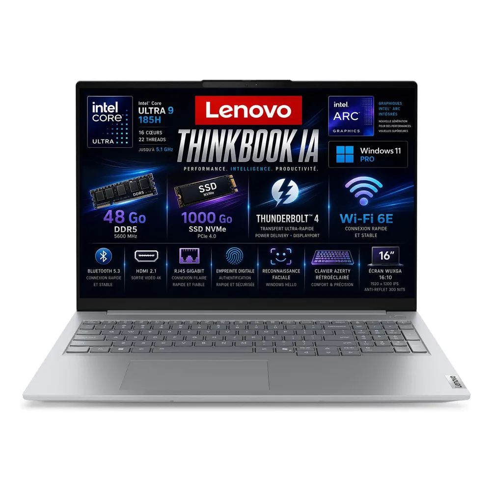 Lenovo PC portable 1 To Win11
